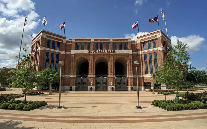 Outside of Blue Bell Park