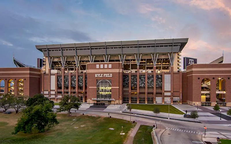 Outside of Kyle Field