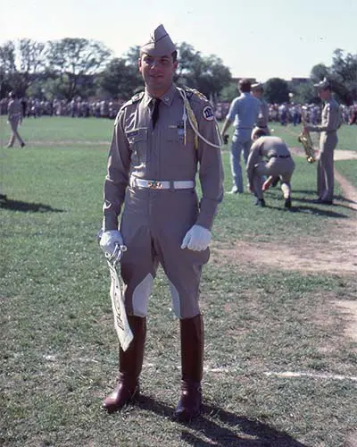 David Dunlap in uniform