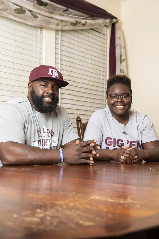 D'Andre Hardeman and Kiersten Hardeman