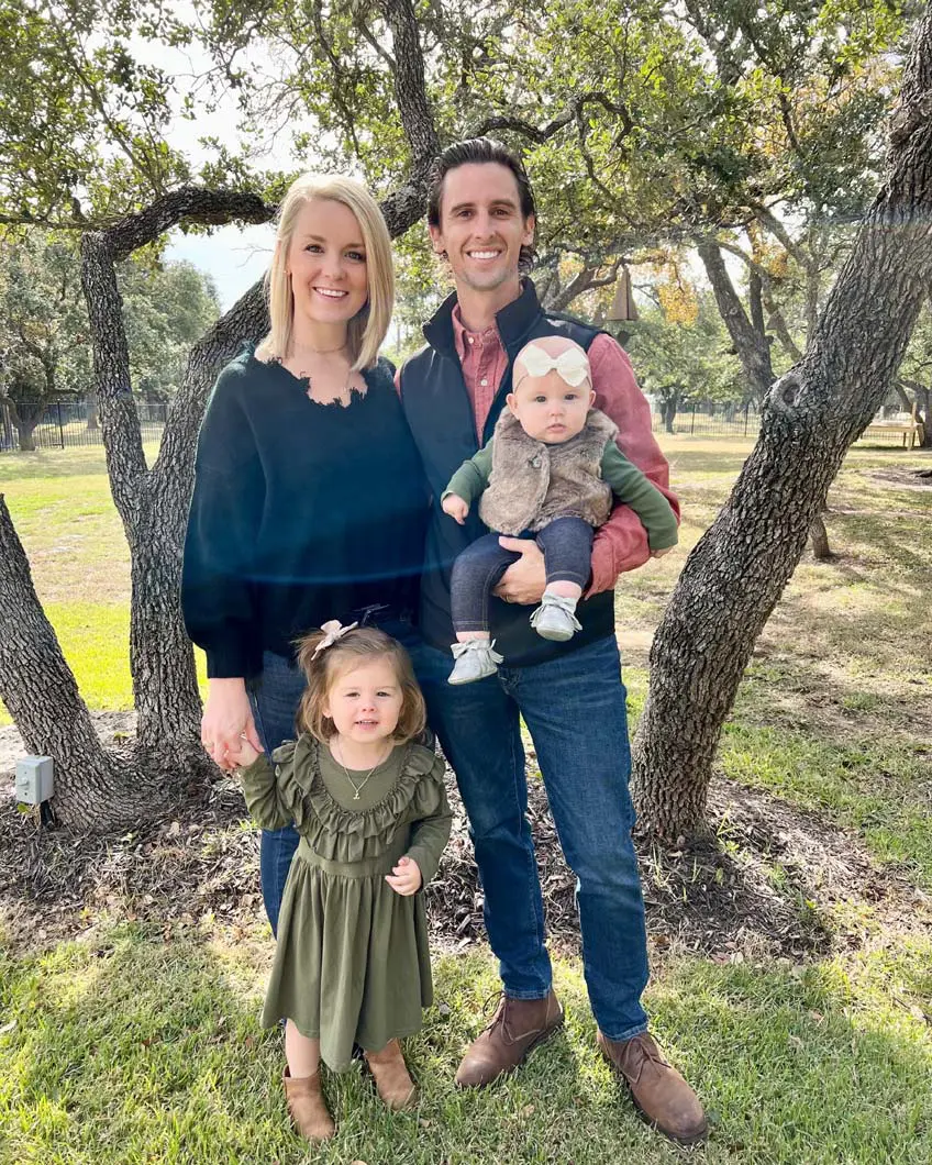 Abbey and Michael Pickel with their children